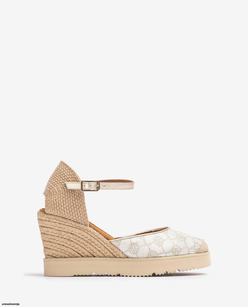 Unisa čevlje espadrila z obrobo ženske bela - Unisa Online Shopping