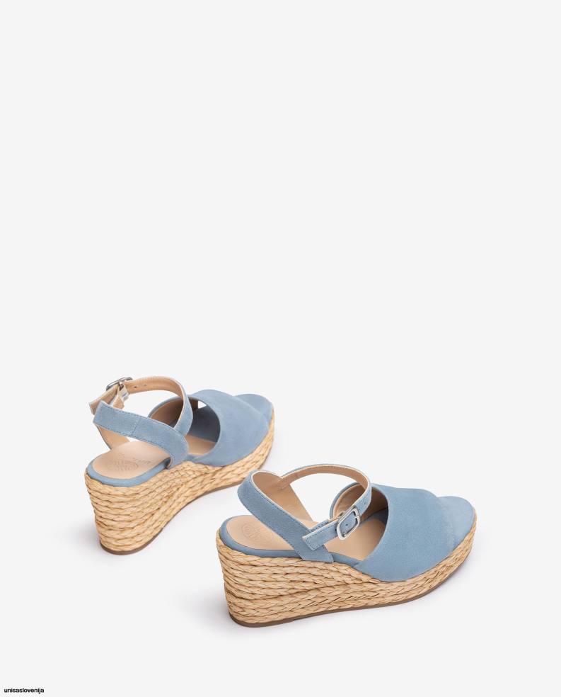 Unisa čevlje širok sandal iz vampa in jute ženske moda - Unisa Store