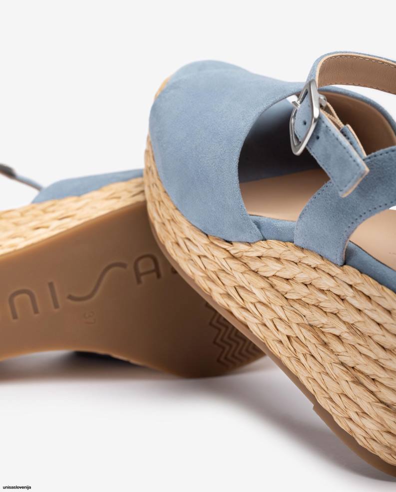 Unisa čevlje širok sandal iz vampa in jute ženske moda - Unisa Store