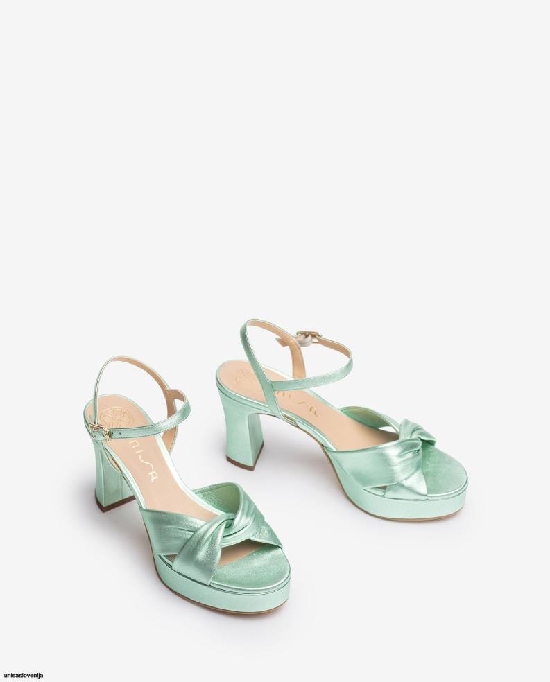 Unisa čevlje sandal s širokimi prečnimi trakovi ženske modra - Unisa on Sale