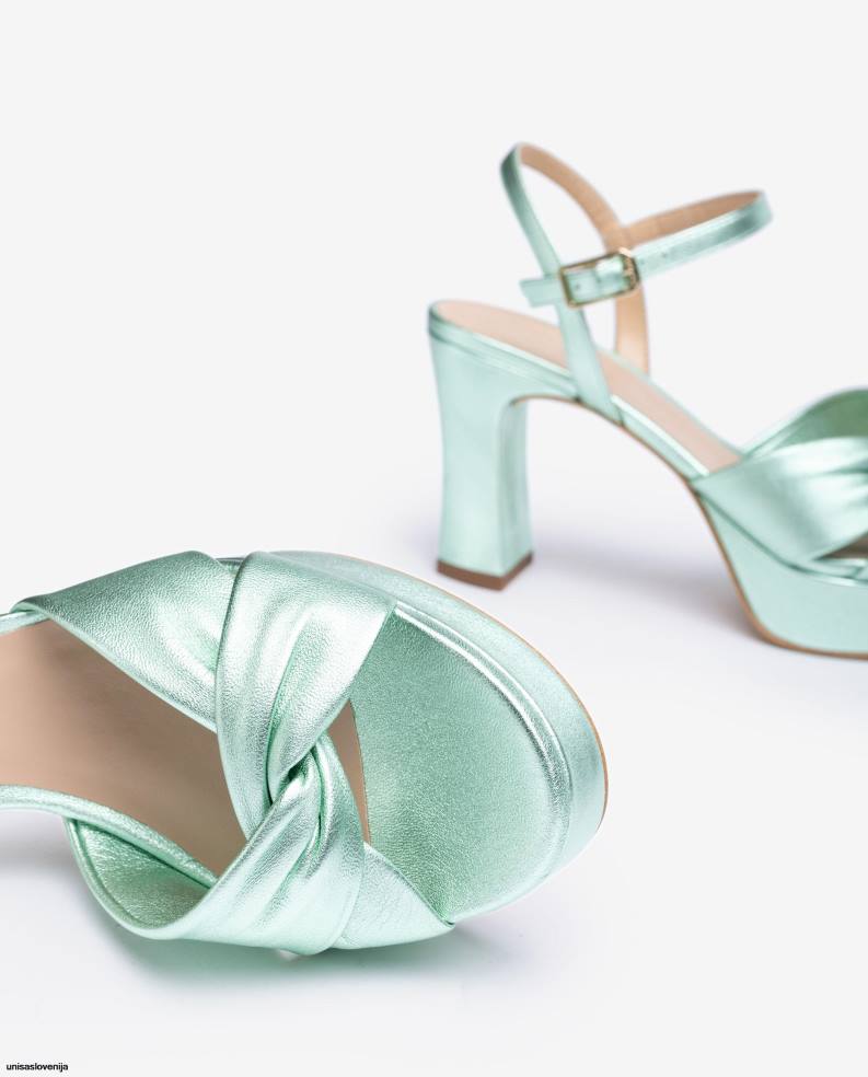 Unisa čevlje sandal s širokimi prečnimi trakovi ženske modra - Unisa on Sale