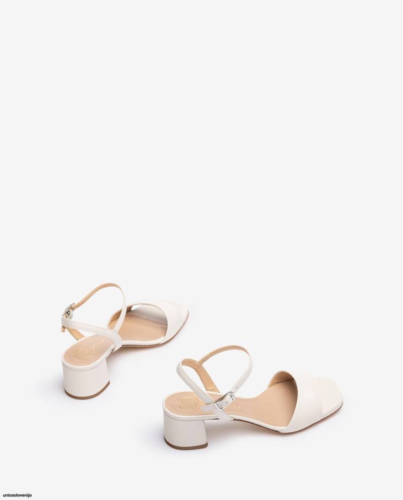 Unisa čevlje sandal s široko peto ženske bela - Unisa near me