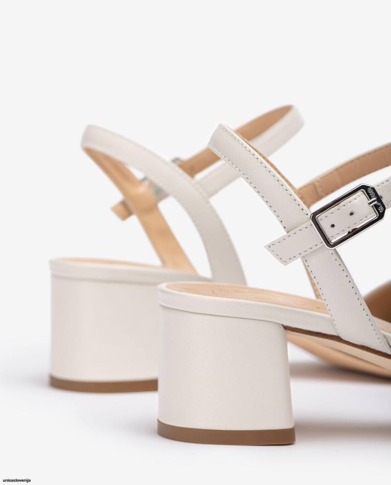 Unisa čevlje sandal s široko peto ženske bela - Unisa near me