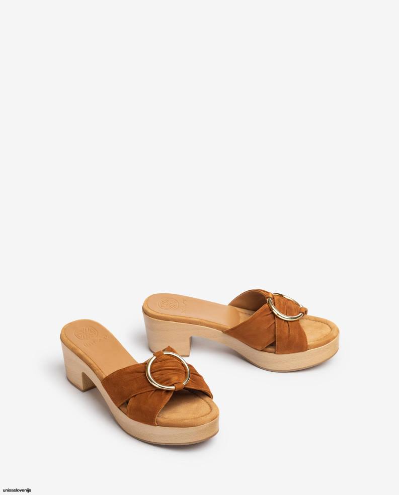 Unisa čevlje sandal s križnim trakom ženske graciozen - Unisa Store