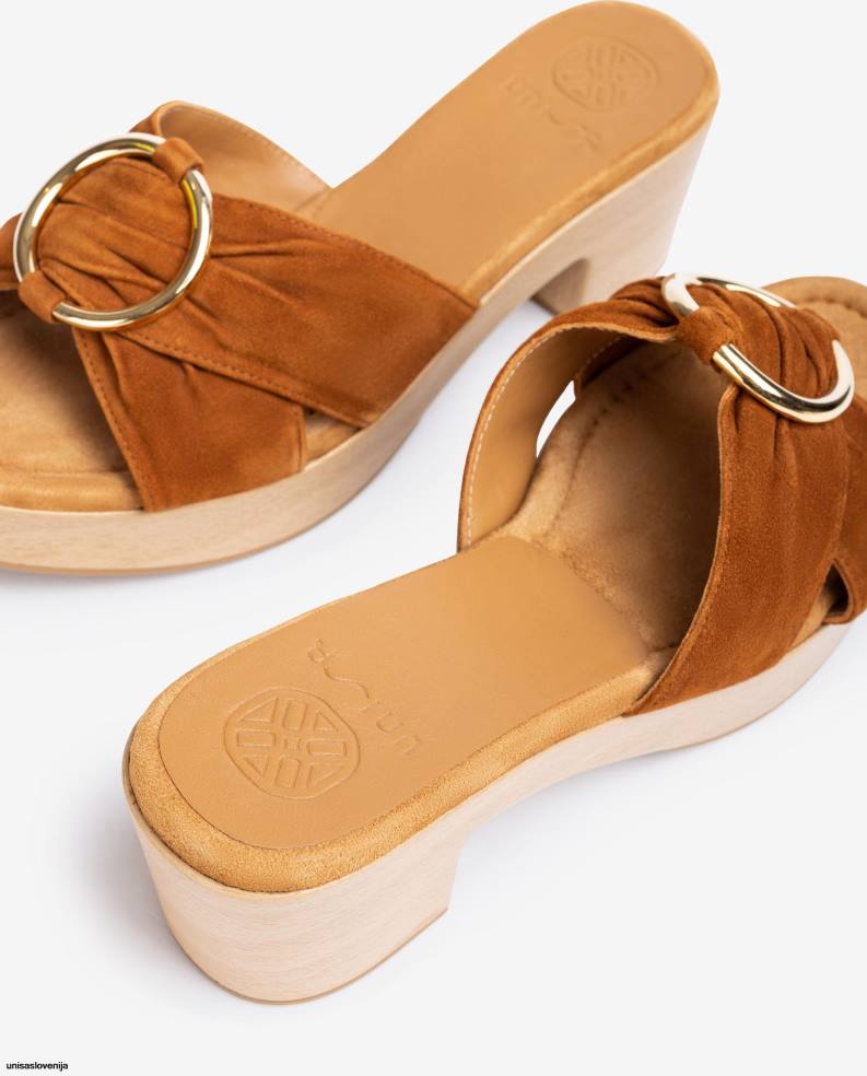 Unisa čevlje sandal s križnim trakom ženske graciozen - Unisa Store