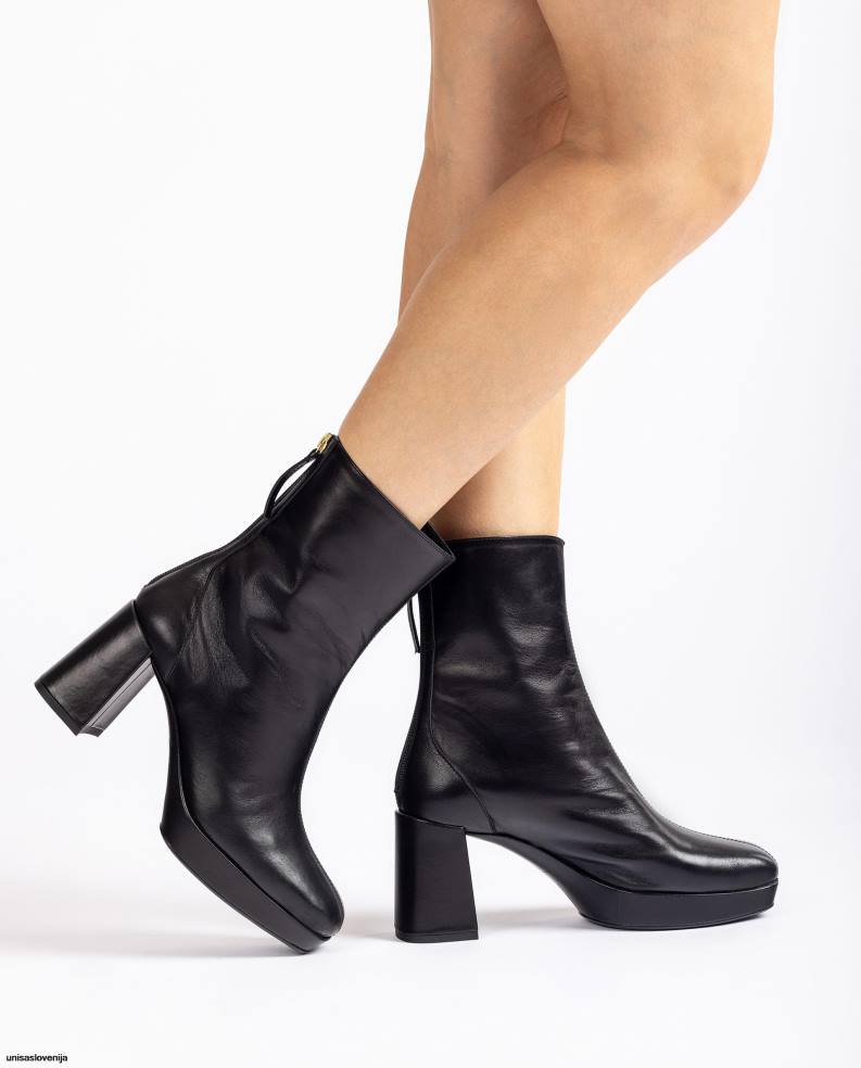 Unisa čevlje gležnjar s peto in platformo ženske moda - Unisa on Sale