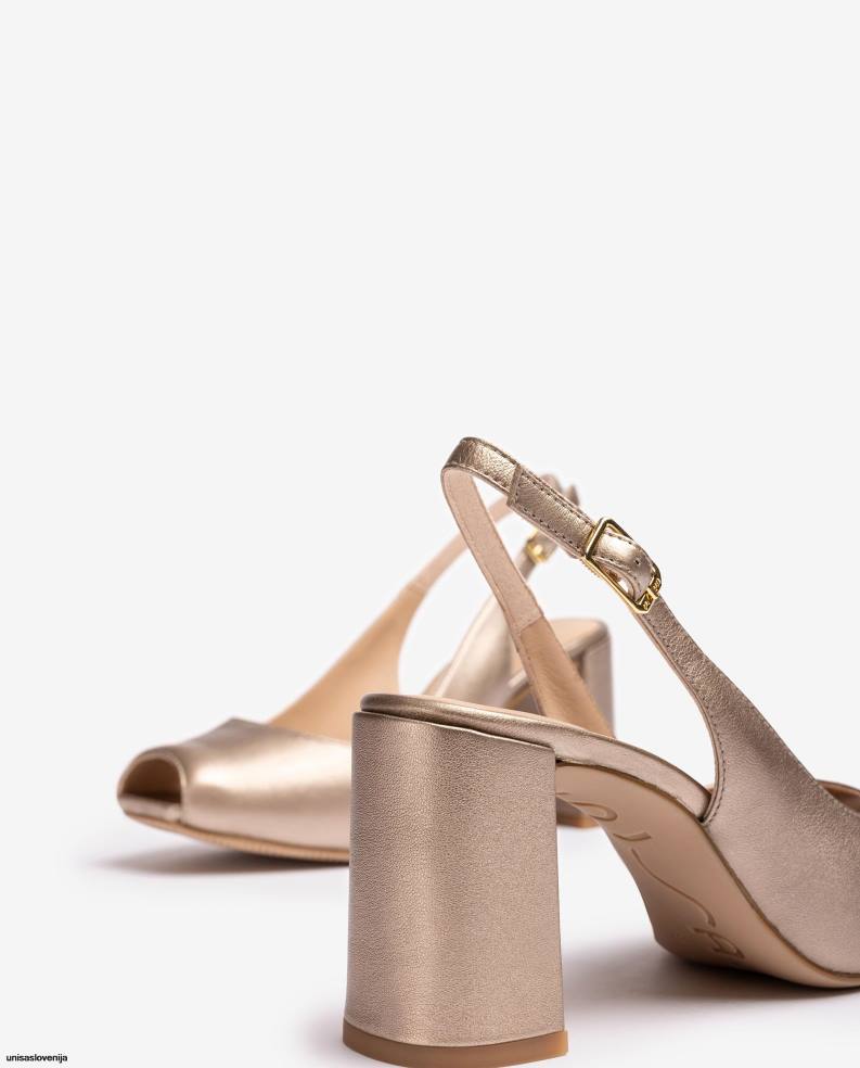 Unisa čevlje kvadratna peep toe zanka zadaj ženske graciozen - Unisa on Sale