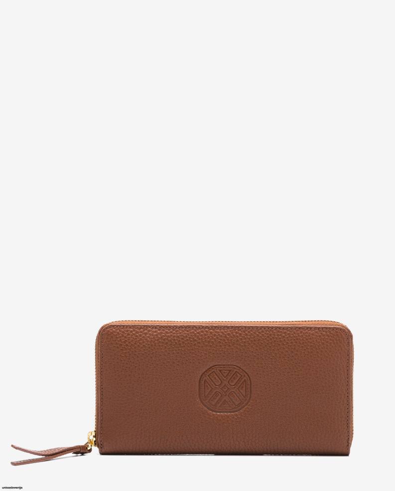 Unisa ročna torba monogram tanke denarnice ženske rjav - Unisa Online Shopping